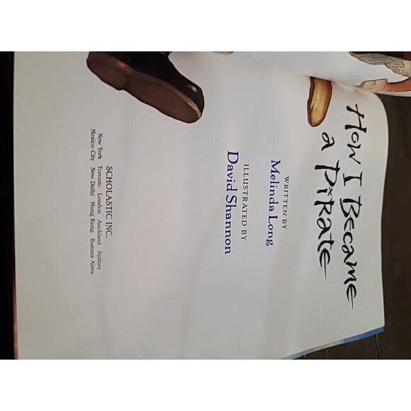 How I Became a Pirate by Melinda Long & David Shannon Paperback - Picture 3 of 6